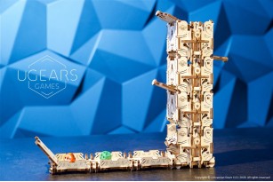 Modular Dice Tower Mechanical Model Kit for Tabletop Games UGR70069