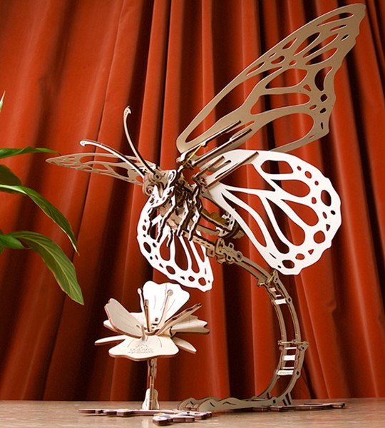 Butterfly: Ugears Mechanical Model