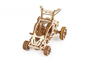 Desert Buggy (Updated Mini-Buggy) Mechanical Wooden Puzzle Model Kit UGR70164