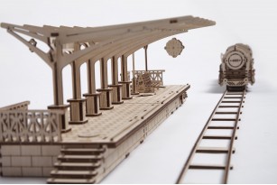 Railway Platform Mechanical Model Kit UGR70013