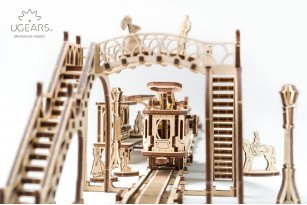“Tram Line” model kit. Mechanical Town collection